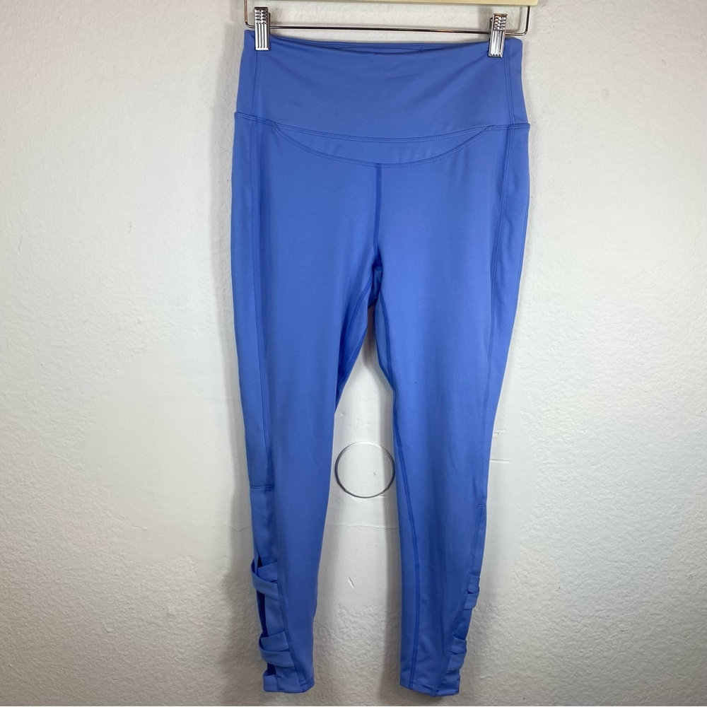 Free People Movement Medium 7/8 Length Leggings Cutout High Waist Activewear - Picture 1 of 10